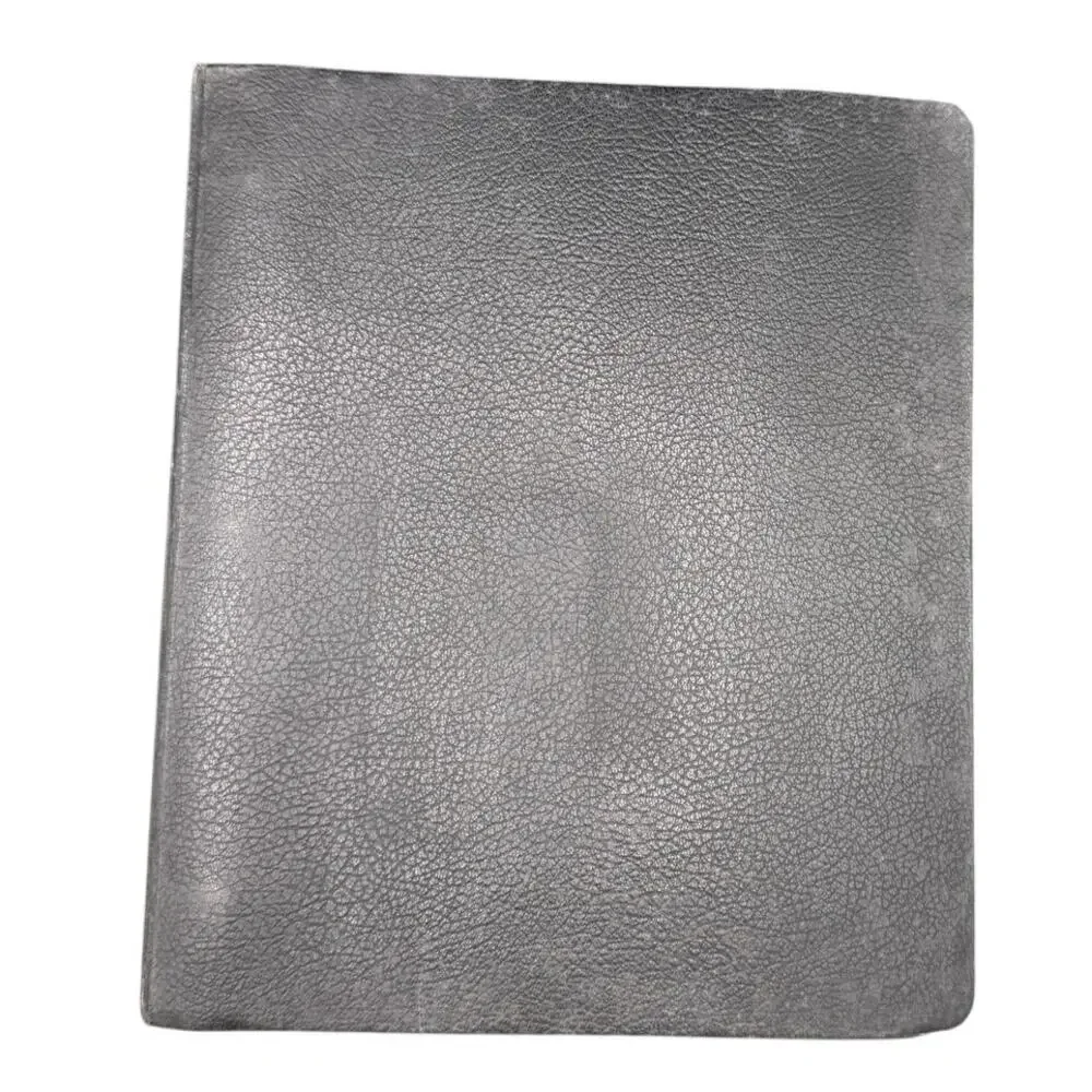📓 Vintage Vernon Company Black 3-Ring Binder Industrial Office Decor